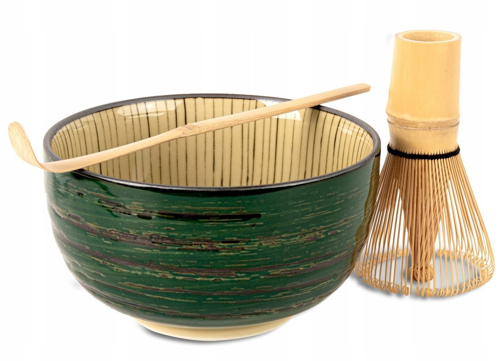 Sada na vaření matcha Lžička Šálek Metla