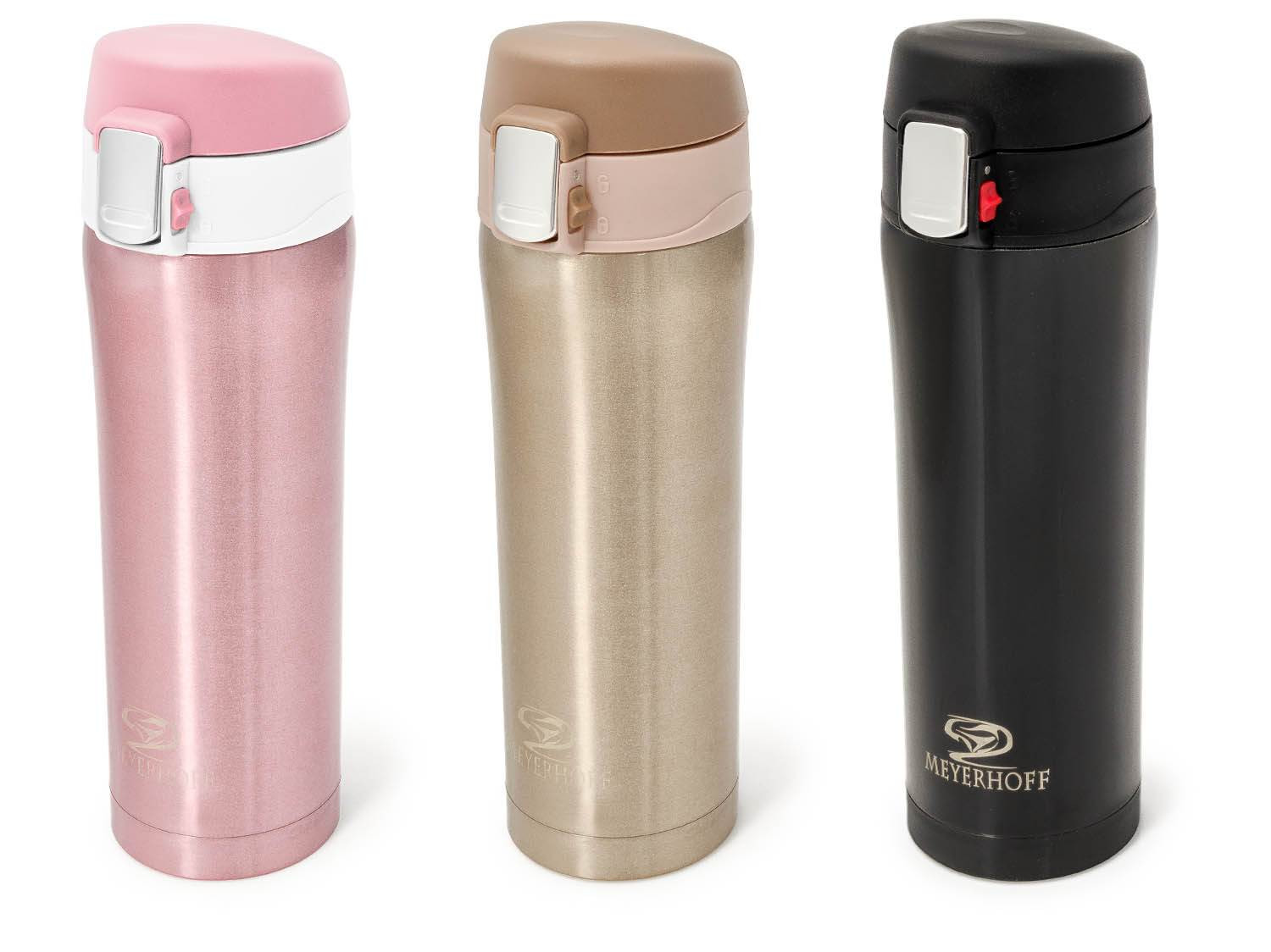 MEYERHOFF Hrnek termo nerez 450ml  KLIP mix barev