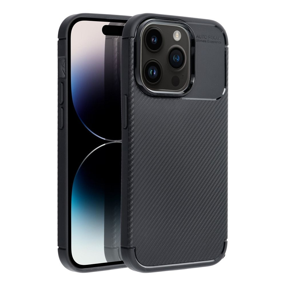 Zadní kryt Case CARBON PREMIUM pro Apple iPhone 11 Pro, černá