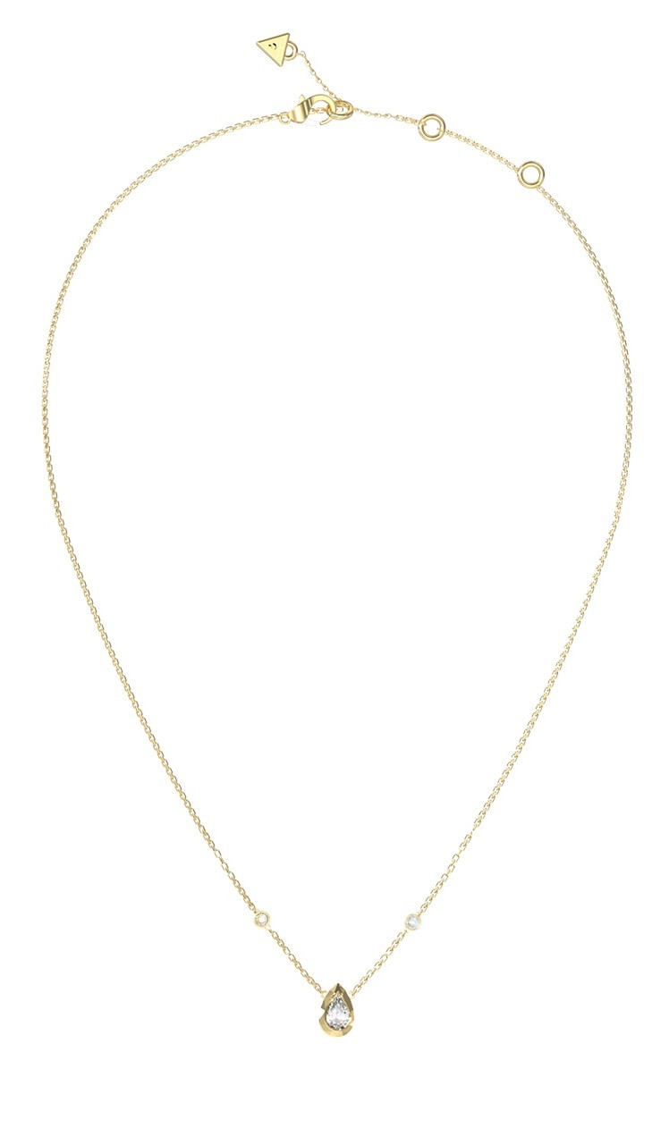 Guess Nadčasový pozlacený náhrdelník 4G Light JUBN05246JWYGT/U