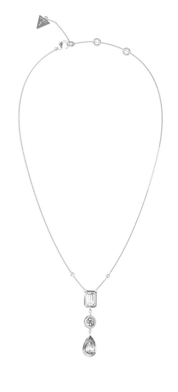 Guess Elegantní ocelový náhrdelník 4G Light JUBN05234JWRHT/U