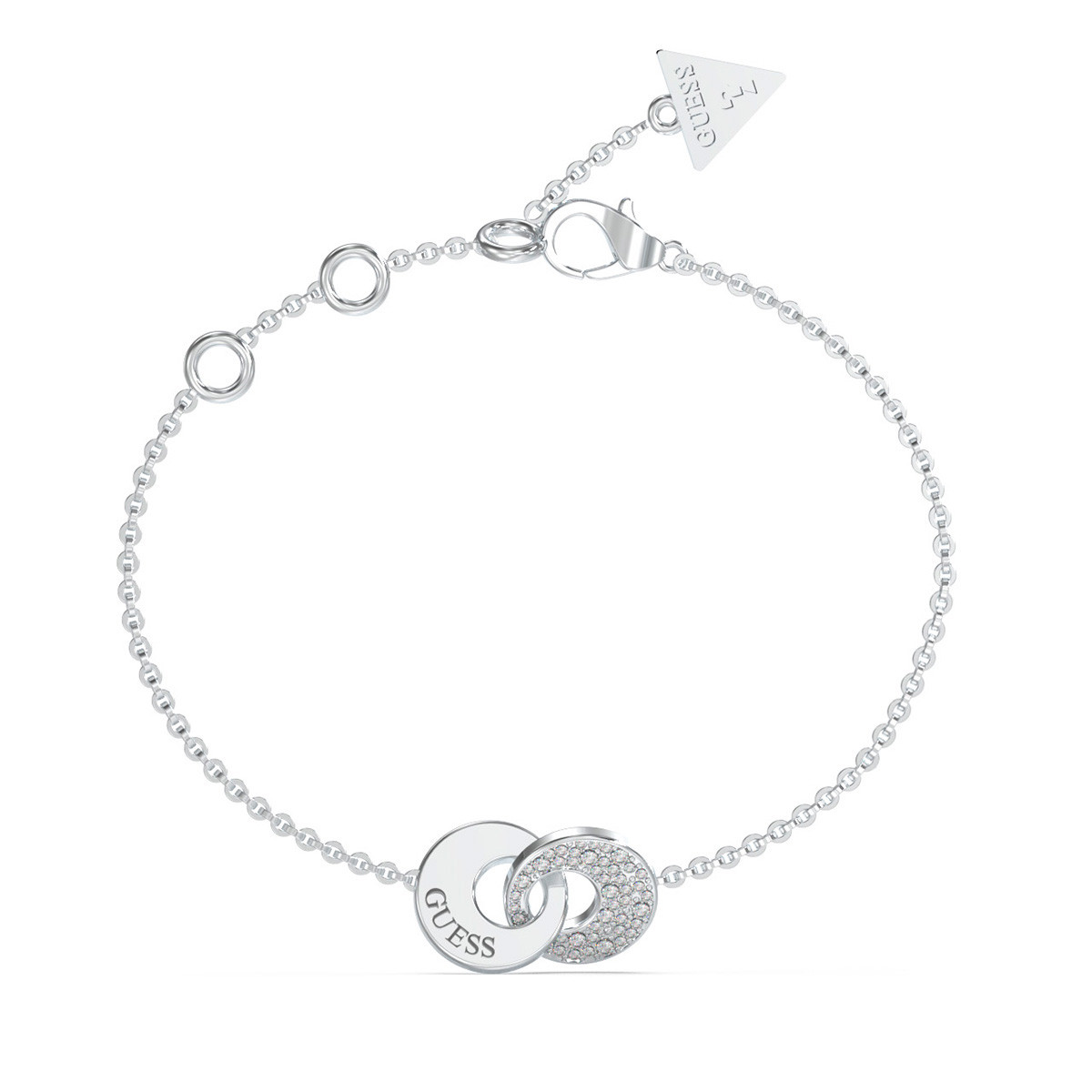 Guess Dámský ocelový náramek Blooming Summer JUBB05220JWRH 18,5 cm