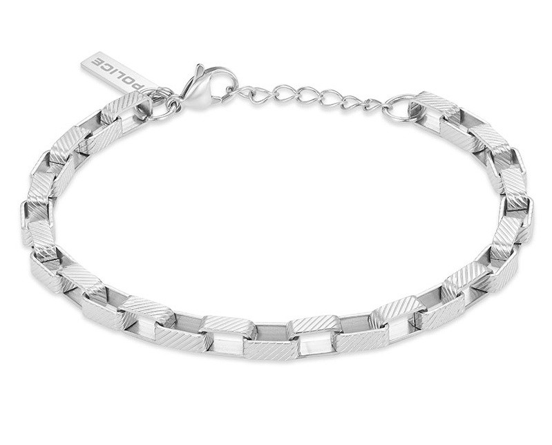 Police Nadčasový ocelový náramek pro muže Player PEAGB0041801