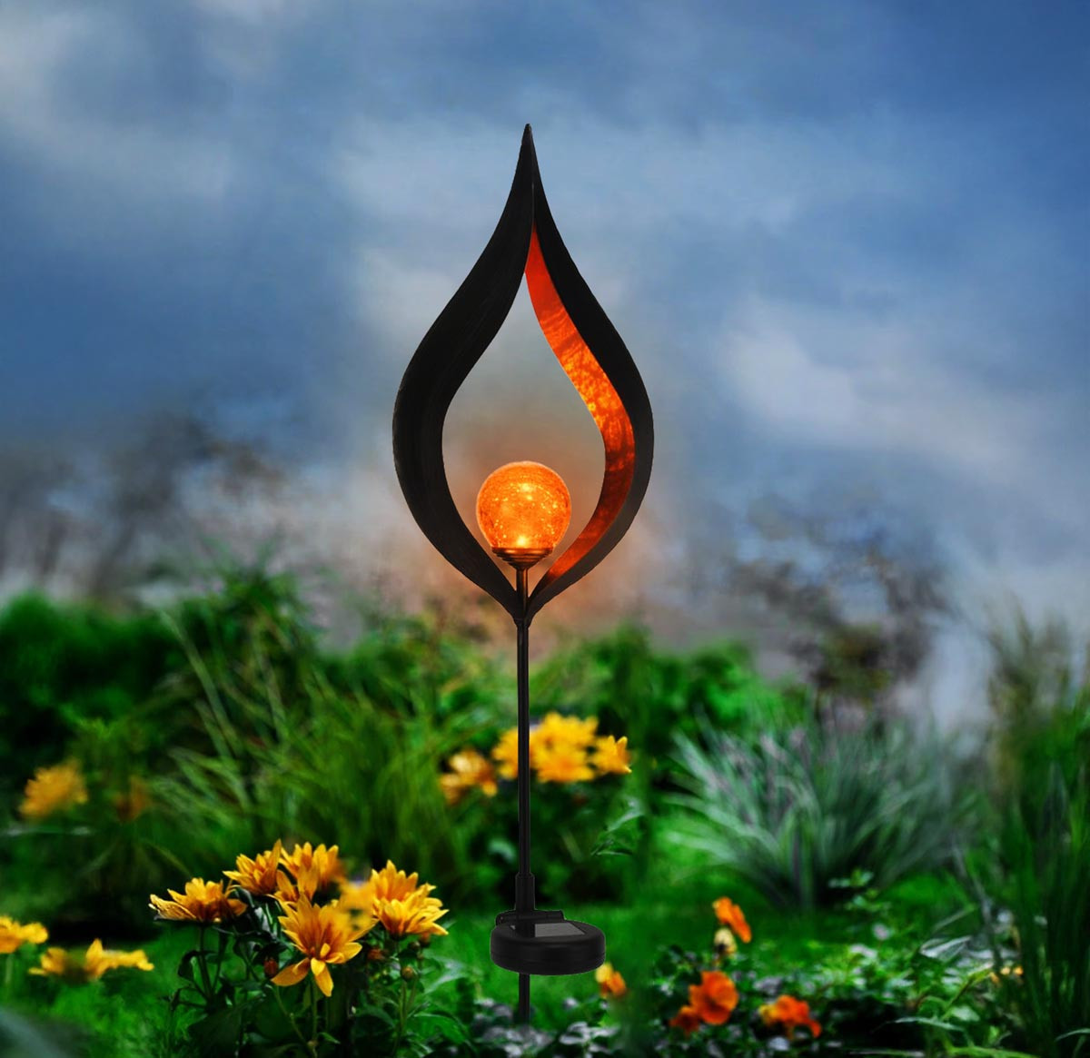 Haushalt international Solární zahradní zápich Kapka