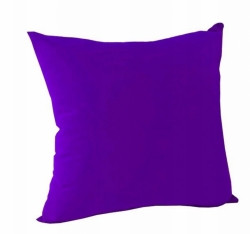 Povlak na polštář fialový Rozměr 50 x 50 cm