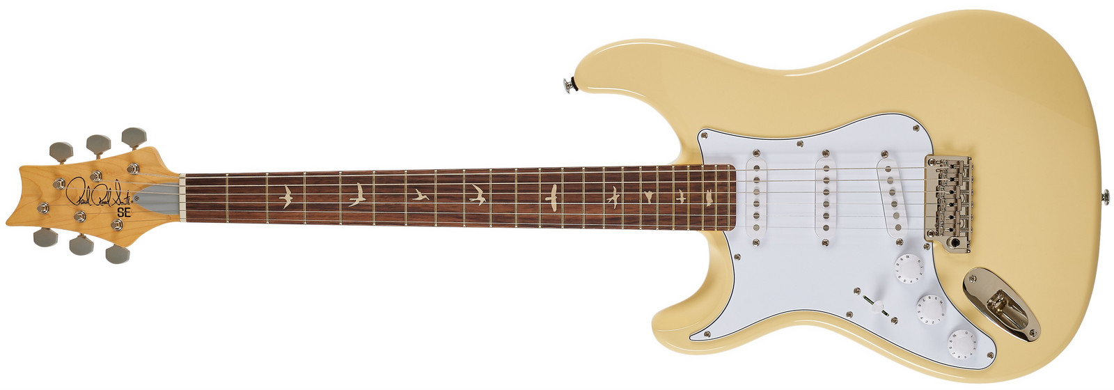 PRS SE Silver Sky LH Moon White