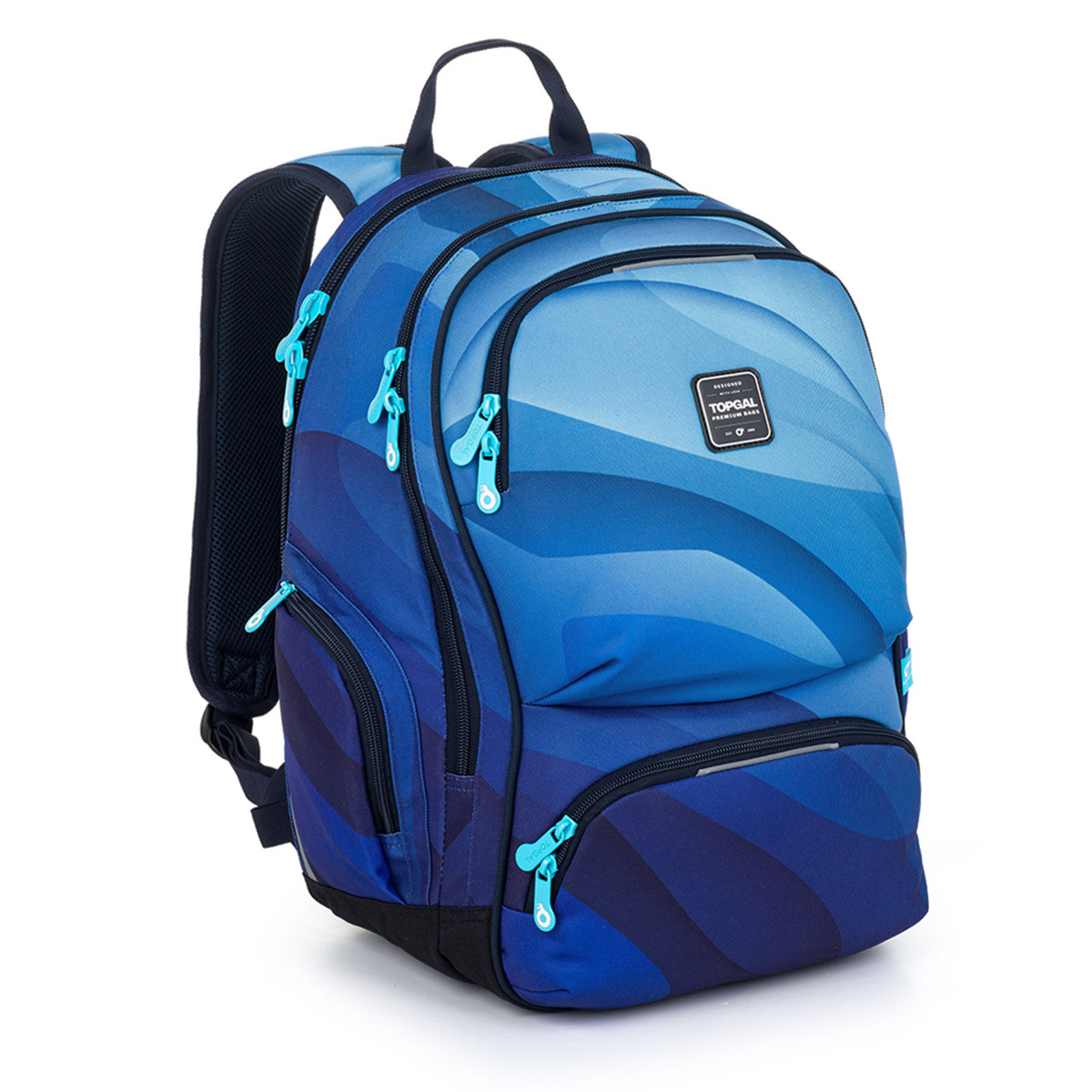 Modrý studentský batoh Topgal ROTH 25036