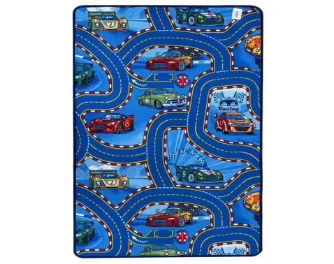 Koberec Auta 80x120 cm, modrý