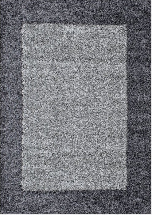 Kusový koberec Life Shaggy 1503 grey 100x200 cm