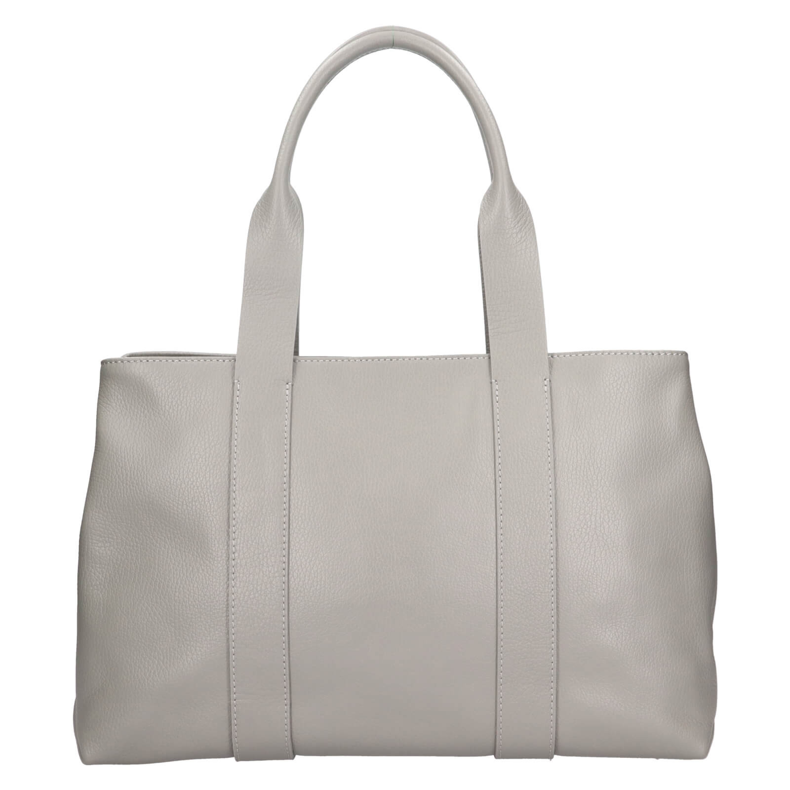 Dámská kožená kabelka Italia Marlen - šedá