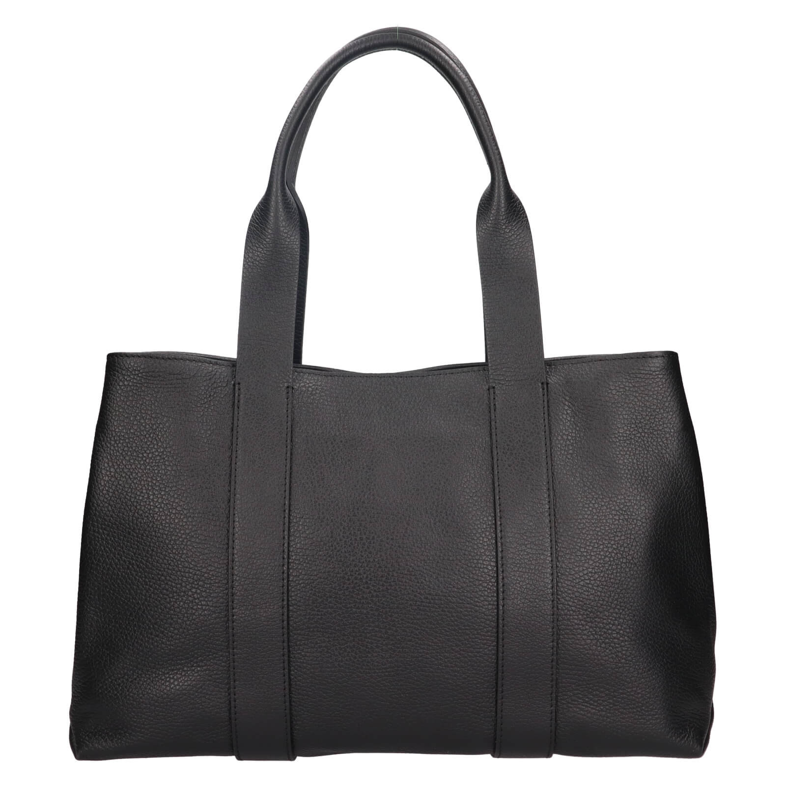 Dámská kožená kabelka Italia Marlen - černá