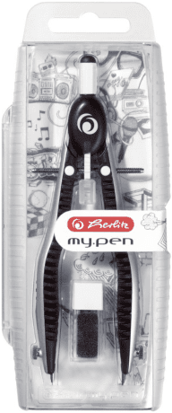 Kružítko my.pen, černo-šedé