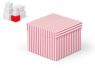 Krabice dárková C-C009-D 14x14x11cm