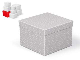 Krabice dárková C-C009-G 20x20x14cm