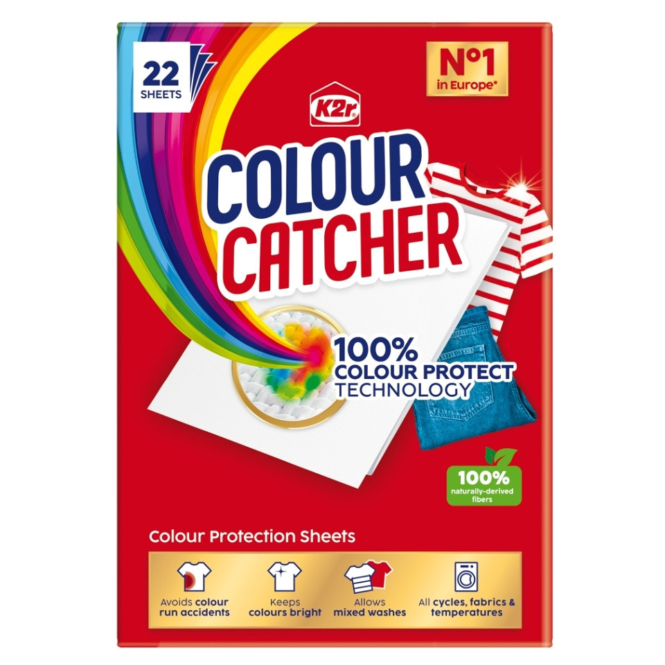 K2r Colour Catcher Prací ubrousky 22 kusů