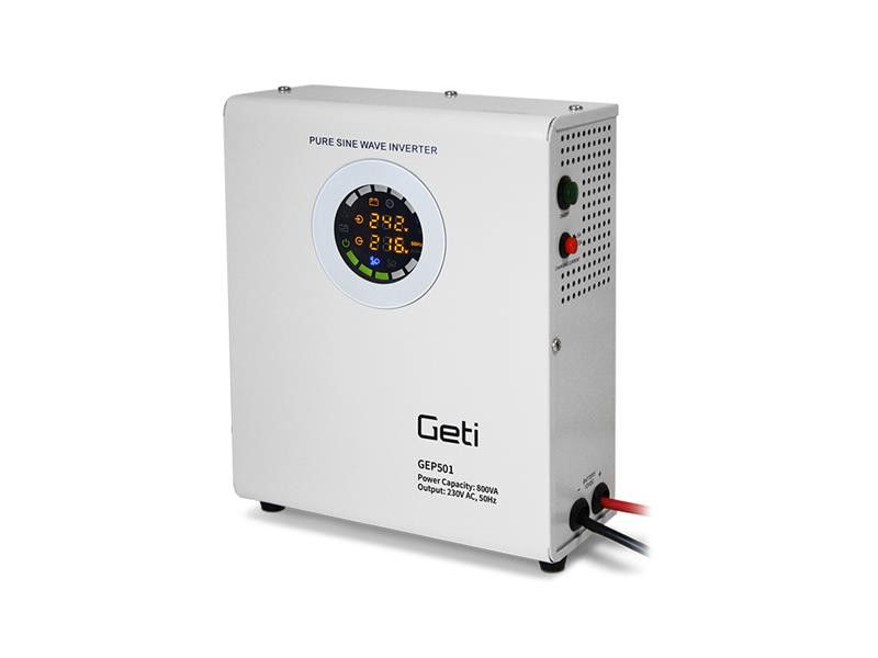 Zdroj záložní GETI GEP501 sinus 500W nástěnný (800VA)