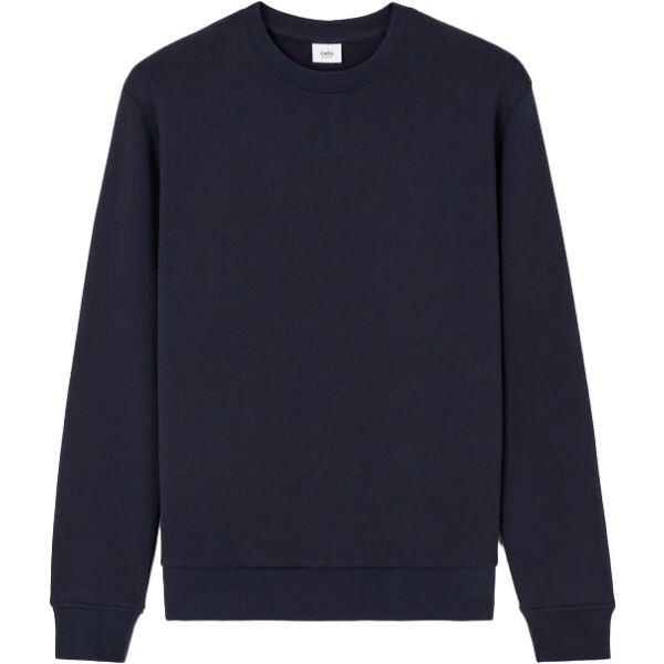 CELIO FESEVEN Pánská mikina, tmavě modrá, velikost