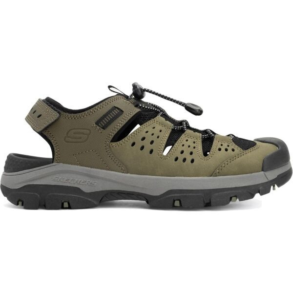 Skechers TRESMEN - RYER Pánské sandály, khaki, velikost