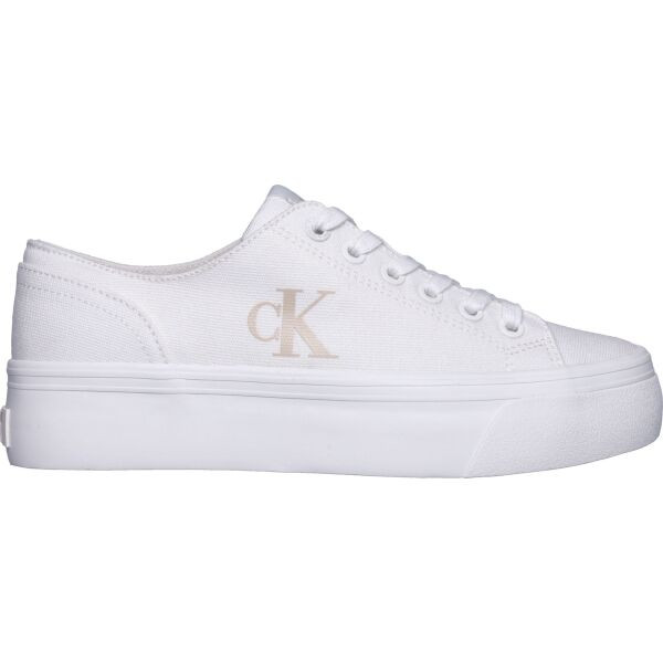 Calvin Klein VULC FLATFORM LOW CV MG Dámské tenisky, bílá, velikost