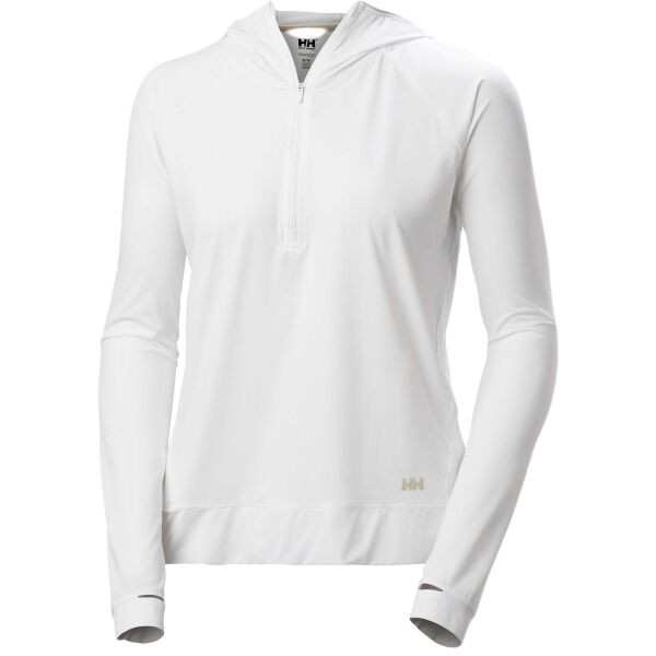 Helly Hansen SHINE SOLEN 1/2 ZIP Dámský top, bílá, velikost