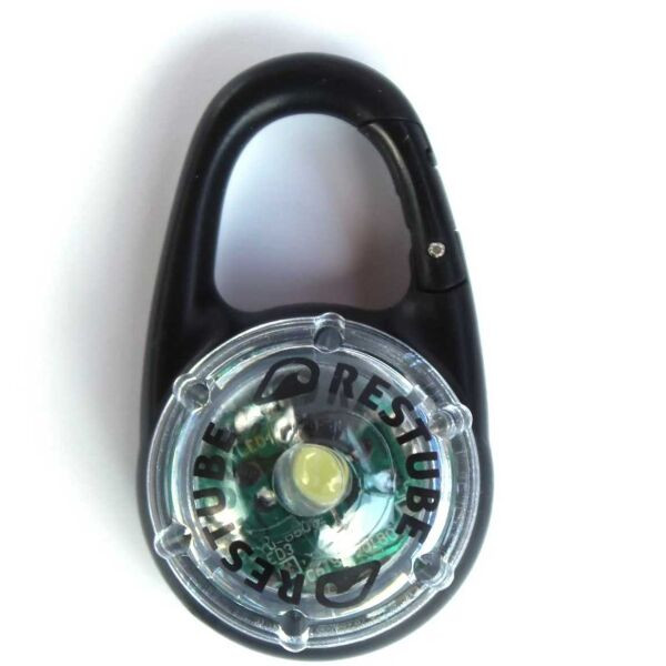 RESTUBE WATERPROOF LED SAFETY LIGHT Vodotěsné LED bezpečnostní světlo, černá, velikost