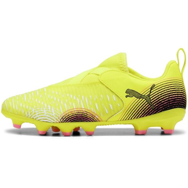 Puma FUTURE 8 MATCH LL FG/AG JR Dětské kopačky, žlutá, velikost 35.5