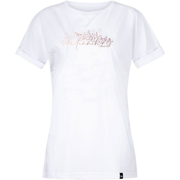 Hannah CHILLI Dámské tričko, bílá, velikost