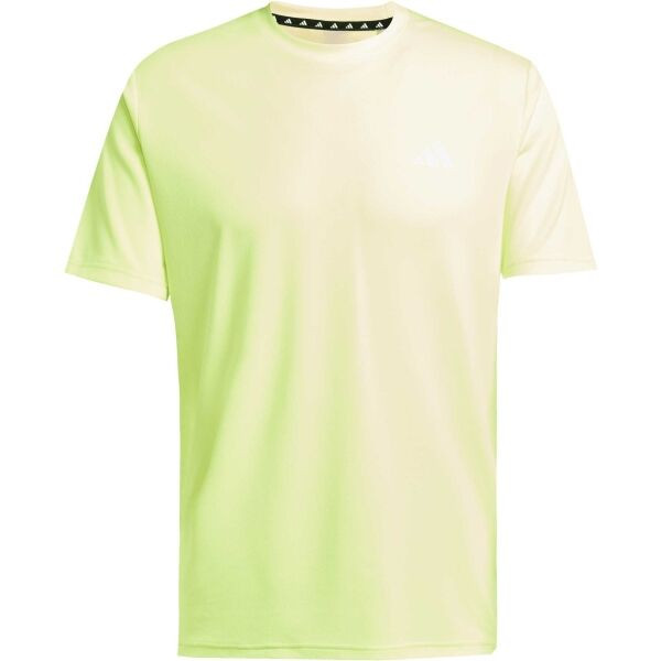 adidas TRAIN ESSENTIALS TRAINING Pánské triko, reflexní neon, velikost
