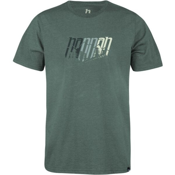Hannah JIMMY Pánské tričko, tmavě zelená, velikost