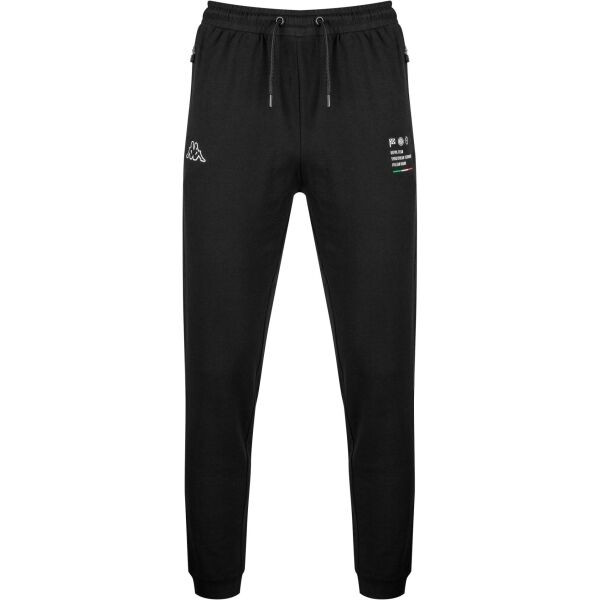 Kappa LOGO GOMARVO Pánské tepláky, černá, velikost