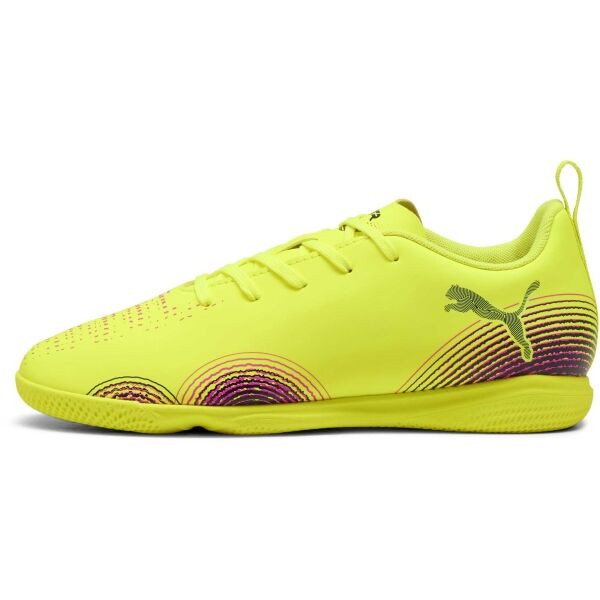 Puma FUTURE 8 PLAY IT JR Dětské sálovky, žlutá, velikost 35.5