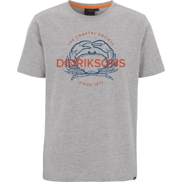 DIDRIKSONS HARALD Pánské tričko, šedá, velikost