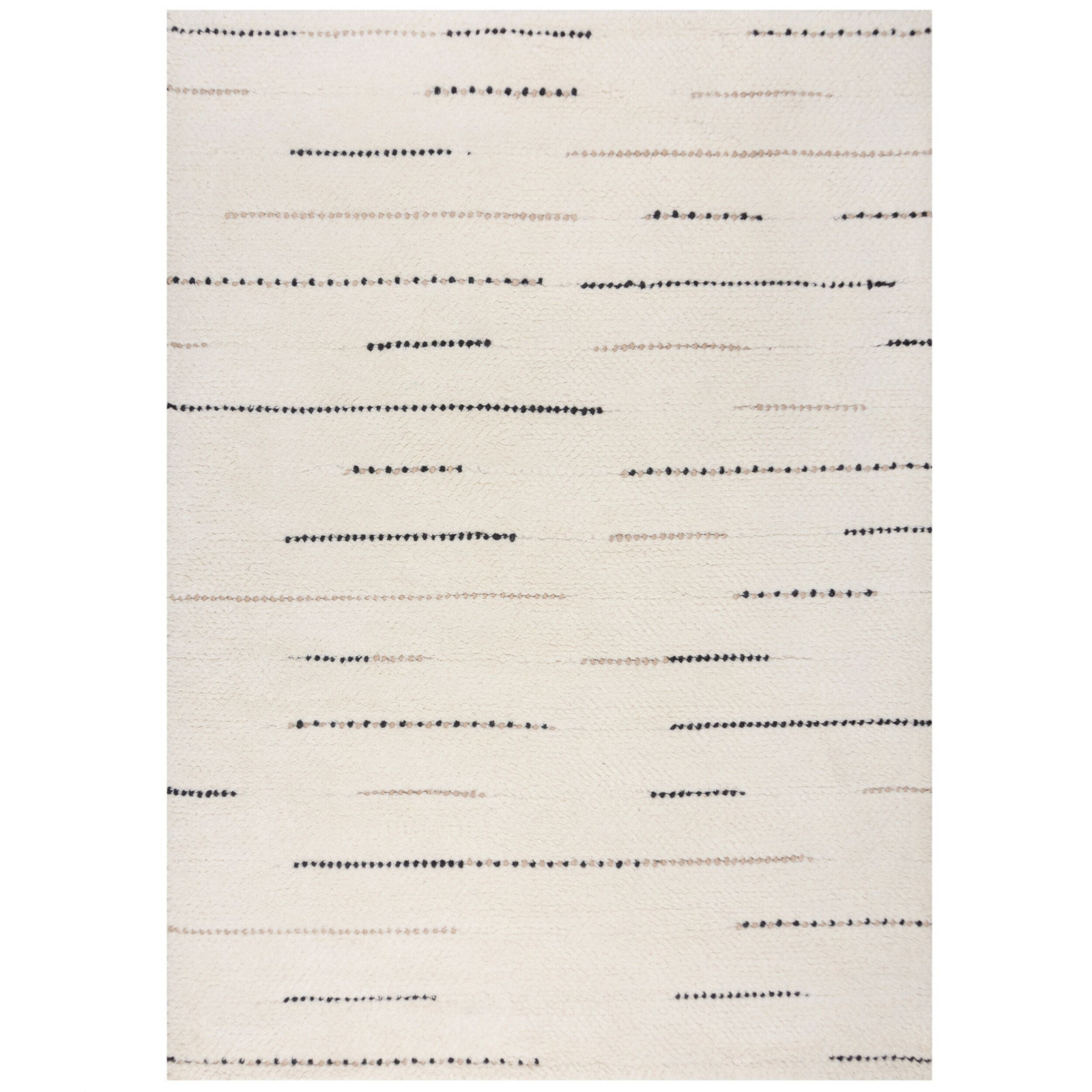 Kusový koberec Dottie Linear Black/White - 120x170 cm Flair Rugs koberce
