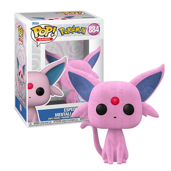 Pokémon POP! figurka Espeon #884 - Exclusive version Flocked - 9 cm