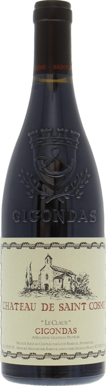 Chateau de Saint Cosme Gigondas Le Claux 2021