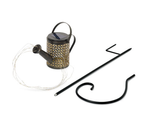 Tchibo - Solární svítidlo »Konev« - barva: černá