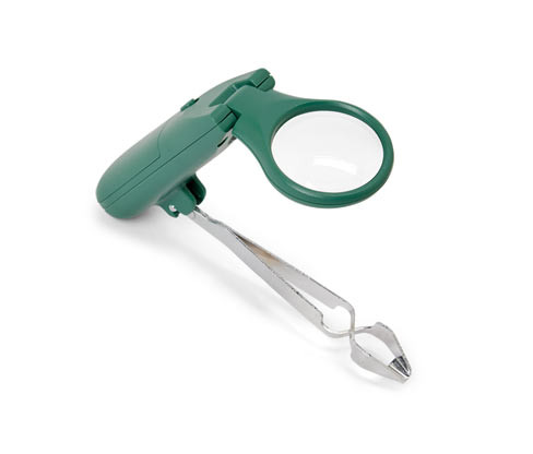 Tchibo - Pomůcka na odstraňování klíšťat u zvířat - barva: zelená