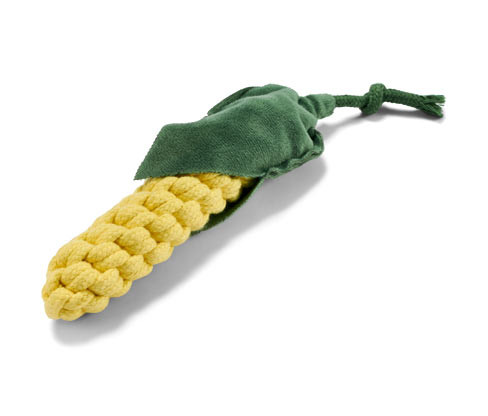 Tchibo - Hračka pro psy »Kukuřice« - barva: zelená