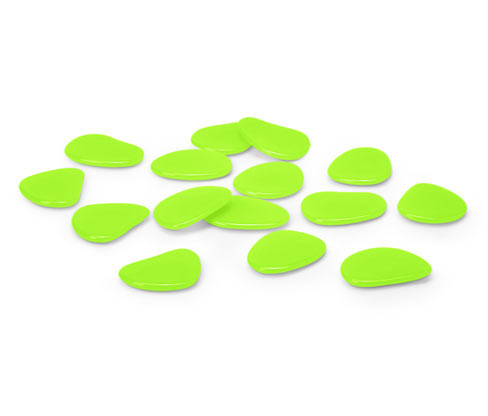 Tchibo - Svítící kamínky - barva: zelená