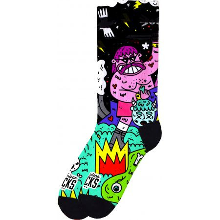 Ponožky American Socks Barbarian - Zelená - L/Xl