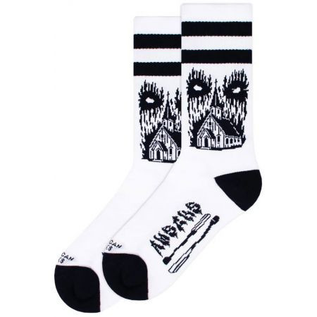 Ponožky American Socks Church Of Doom - Bílá - Univerzální