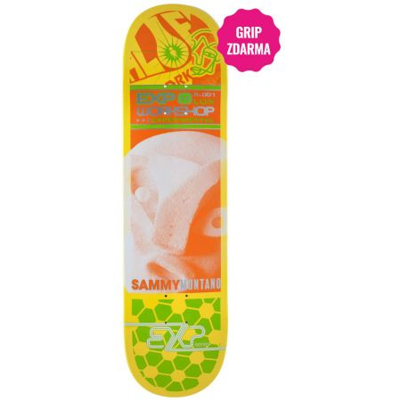 Sk8 Deska Alien Exp Series - Sammy Monta - Žlutá - 8.25