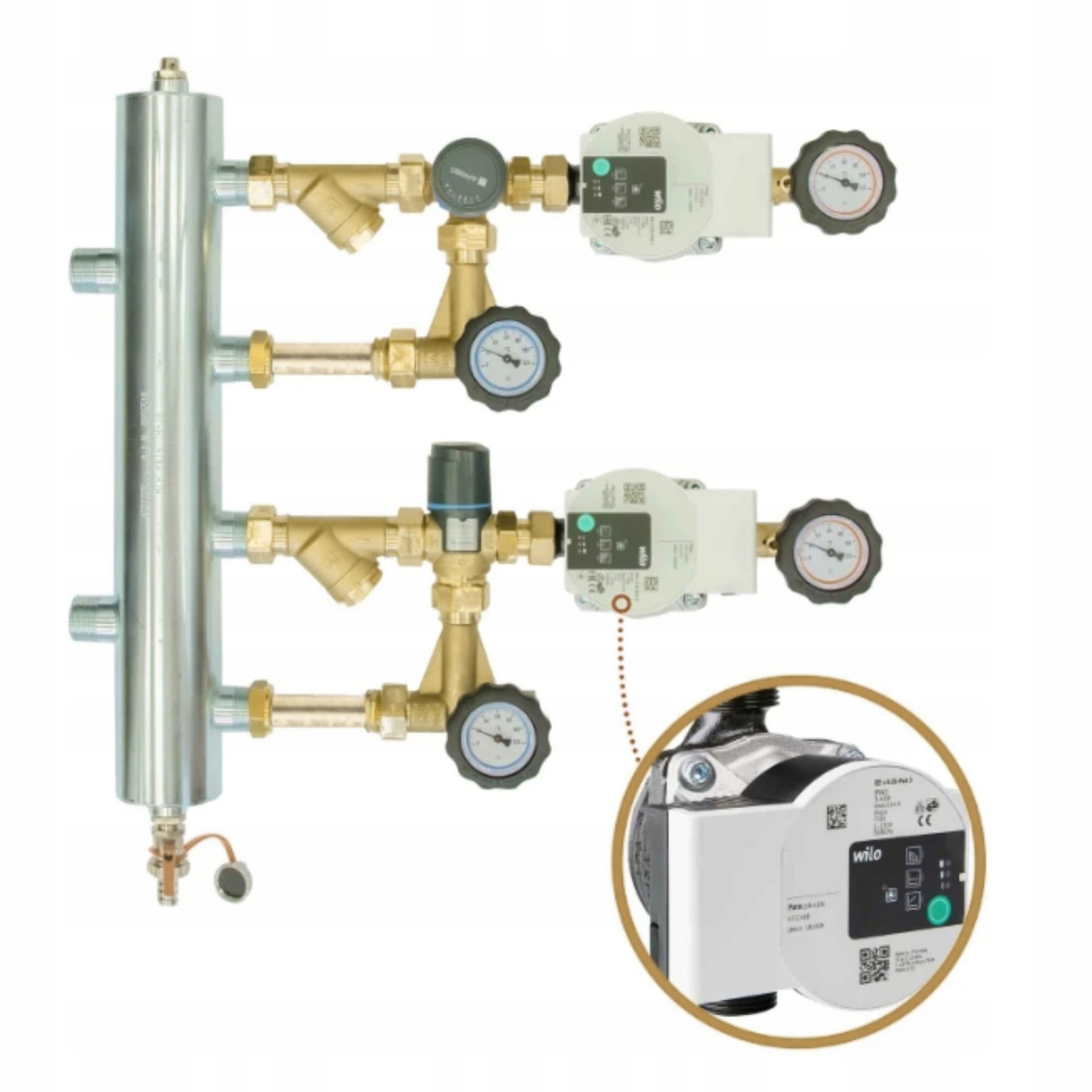 Směšovací sada BPS972+ARV362+ATM561 s čerpadlem Wilo Para Sc