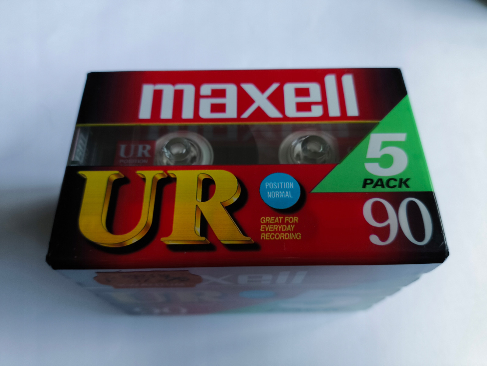 5 balení (5 kazet) Maxell UR90 Ur 90 Nos *1180