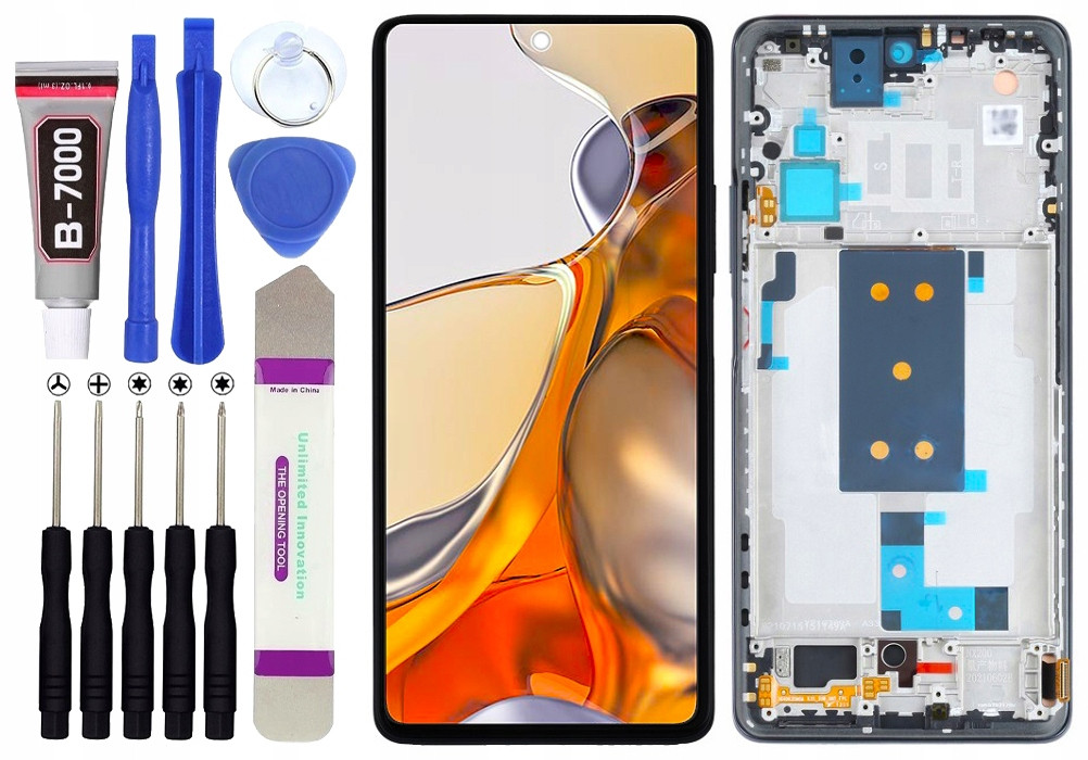 InCell displej pro Xiaomi Mi 11T 11T Pro LCD displej Rámeček