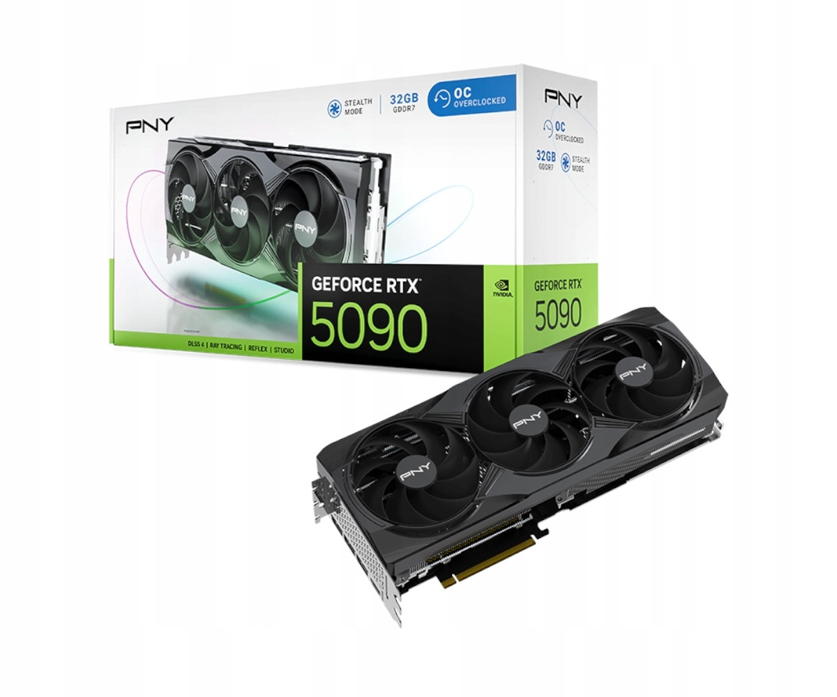 Geforce Pny Rtx 5090 Oc 3F 32GB GDDR7 DLSS4