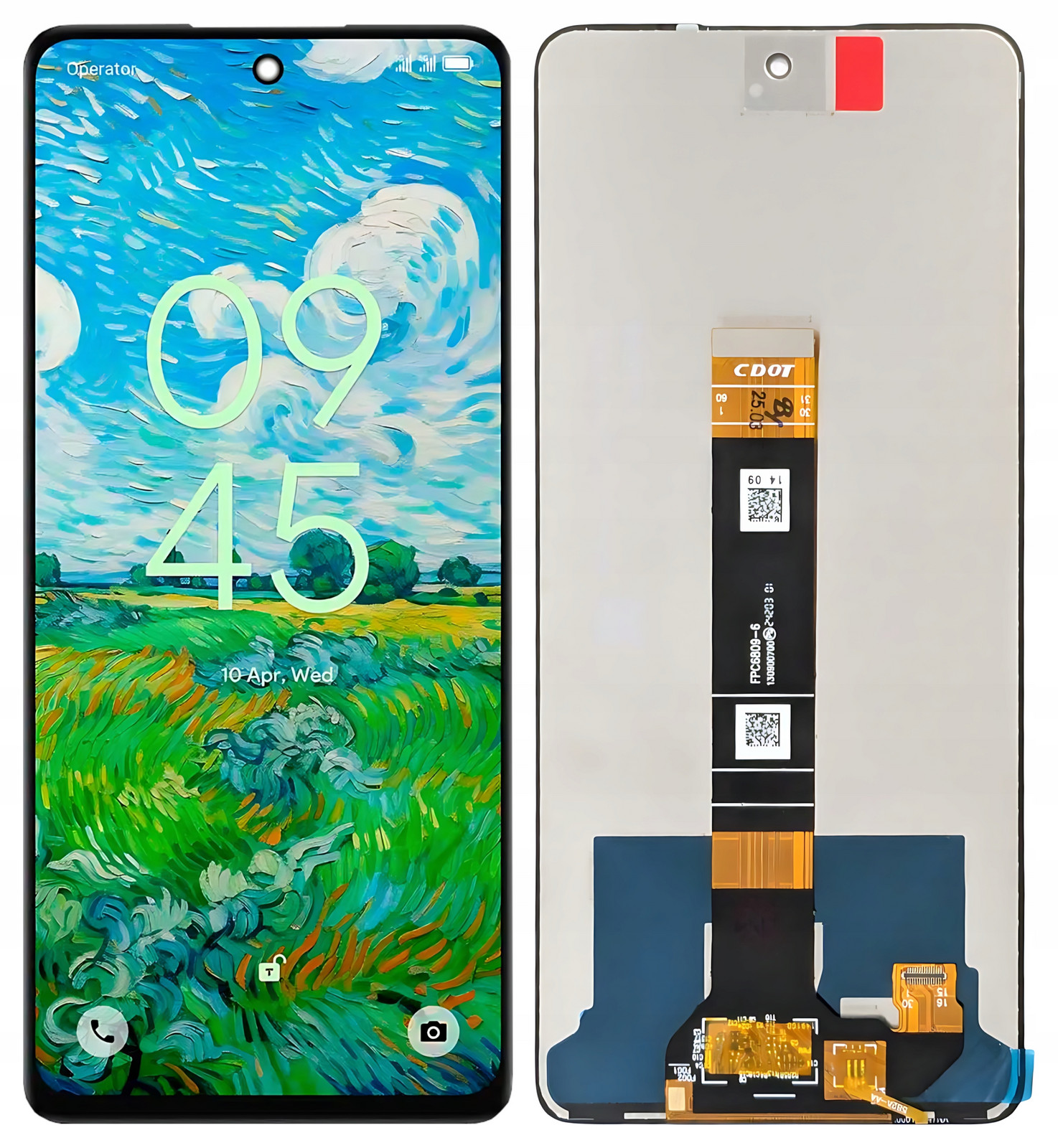 LCD Displej S Dotykem Pro Tcl 50 Pro Nxtpaper T803E T803D