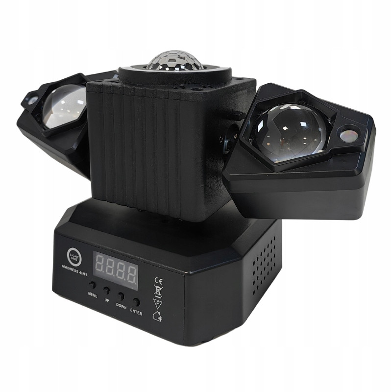 LIGHT4ME Madness 4IN1 multiefektový Led Rgbw efekt beam laser R/g