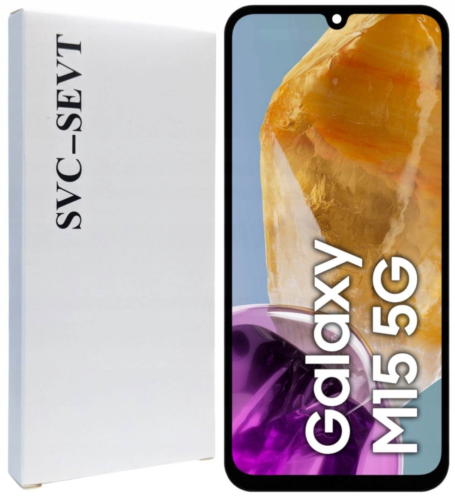 Originální LCD Dotykový Displej Pro Samsung Galaxy M15 Rámeček SM-M156B