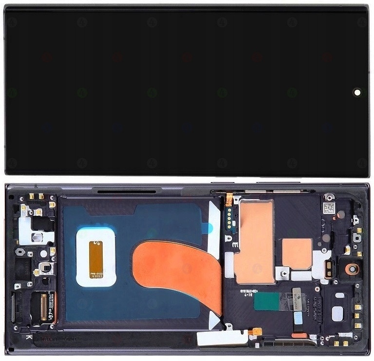 Displej Pro Samsung Galaxy S23 Ultra 5G S918 S918B Oled LCD Rámeček